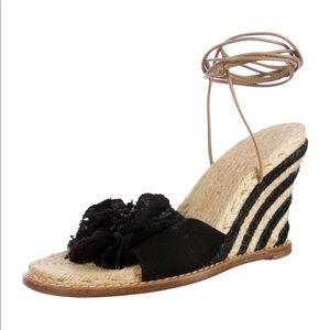 Kate Spade Gladiator Wedge Heel Sandals - Sz 9